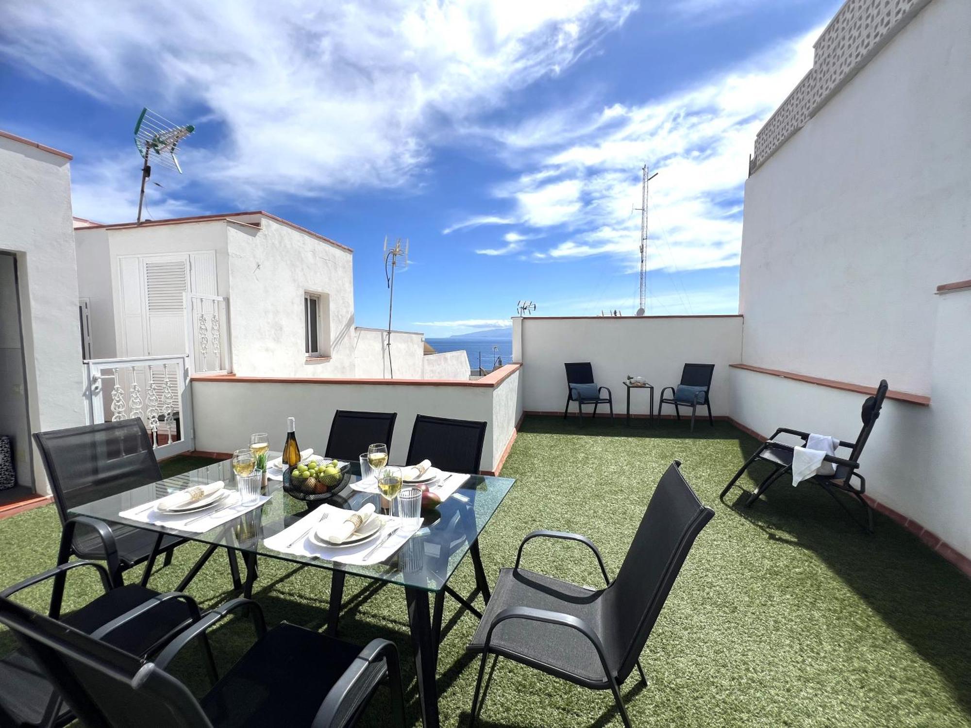 Paulmarie Apartment Atlantic View In Los Gigantes Puerto de Santiago  Esterno foto